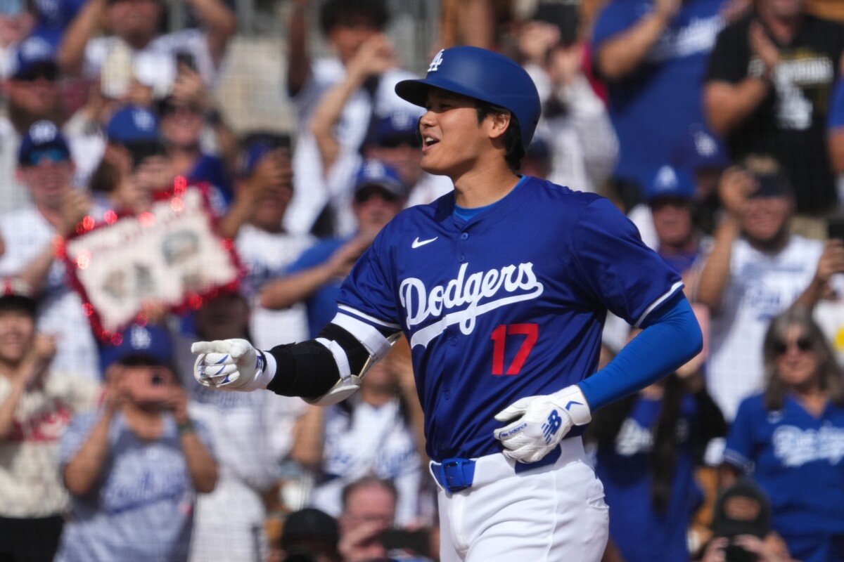 Dodgers Notes: Shohei Ohtani Homers in Debut, Reacts to First Game, Could He Play Outfield in 2024?