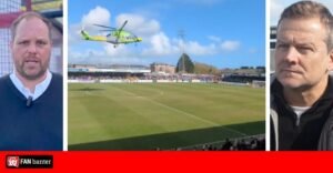 Air ambulance called to medical emergency with Weymouth v Yeovil abandoned